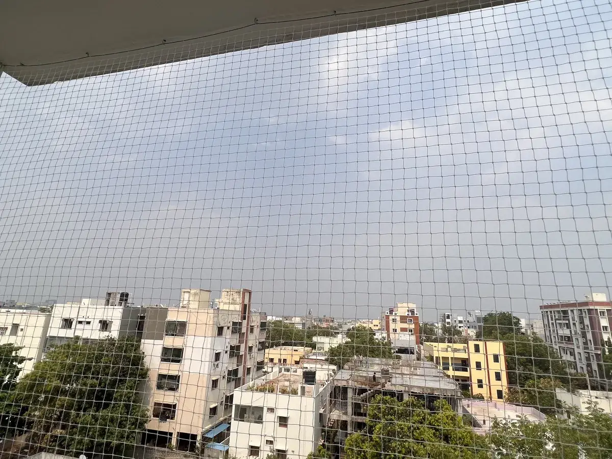 Balcony Safety Net project in Gachibowli