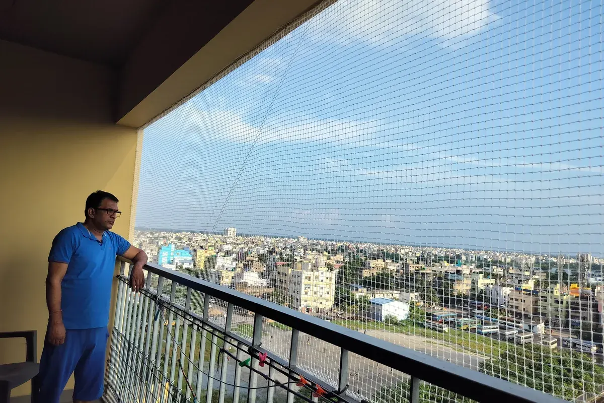 Bird Net planning for larger open areas in Kondapur