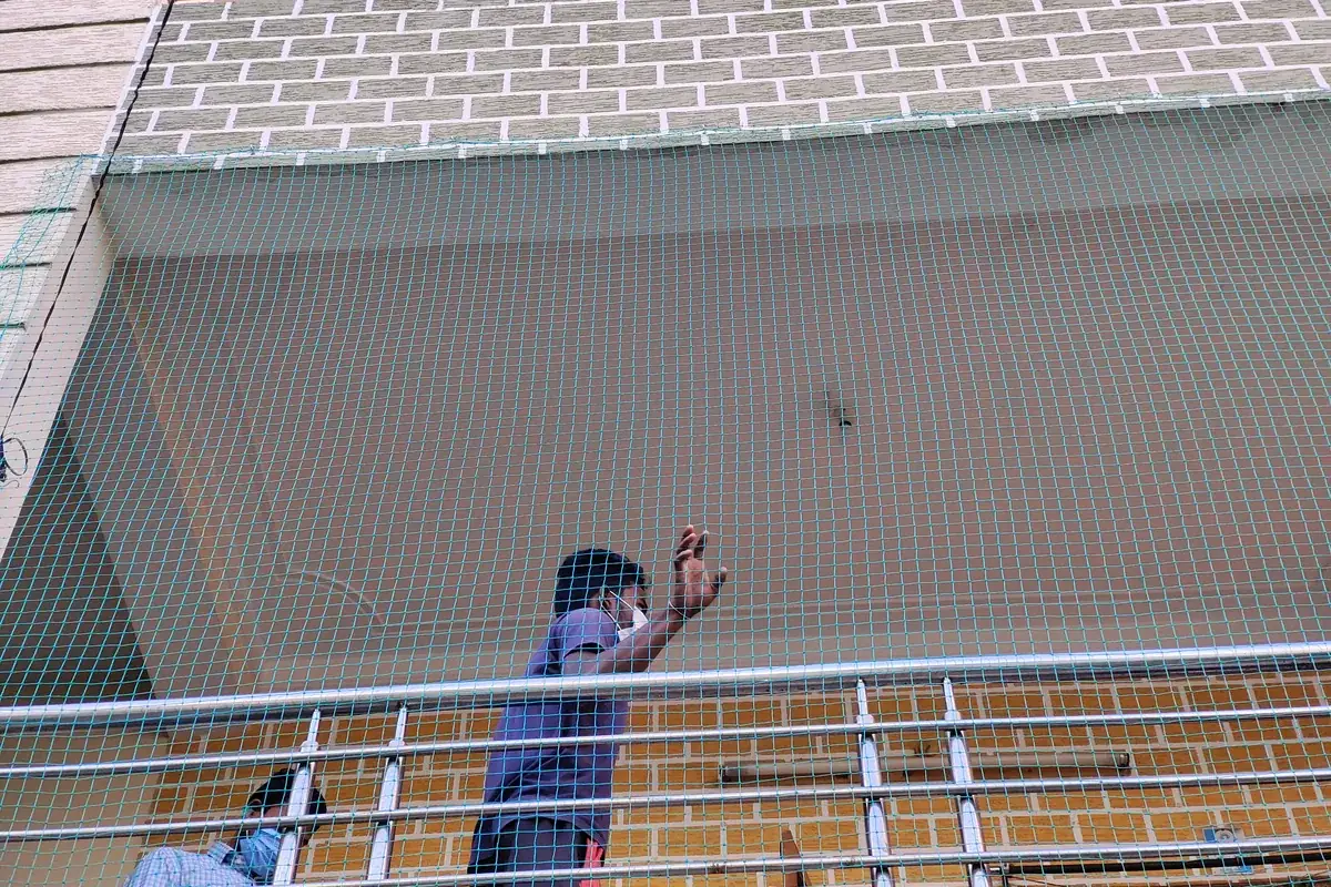 Duct Area Pigeon Nets in Kondapur