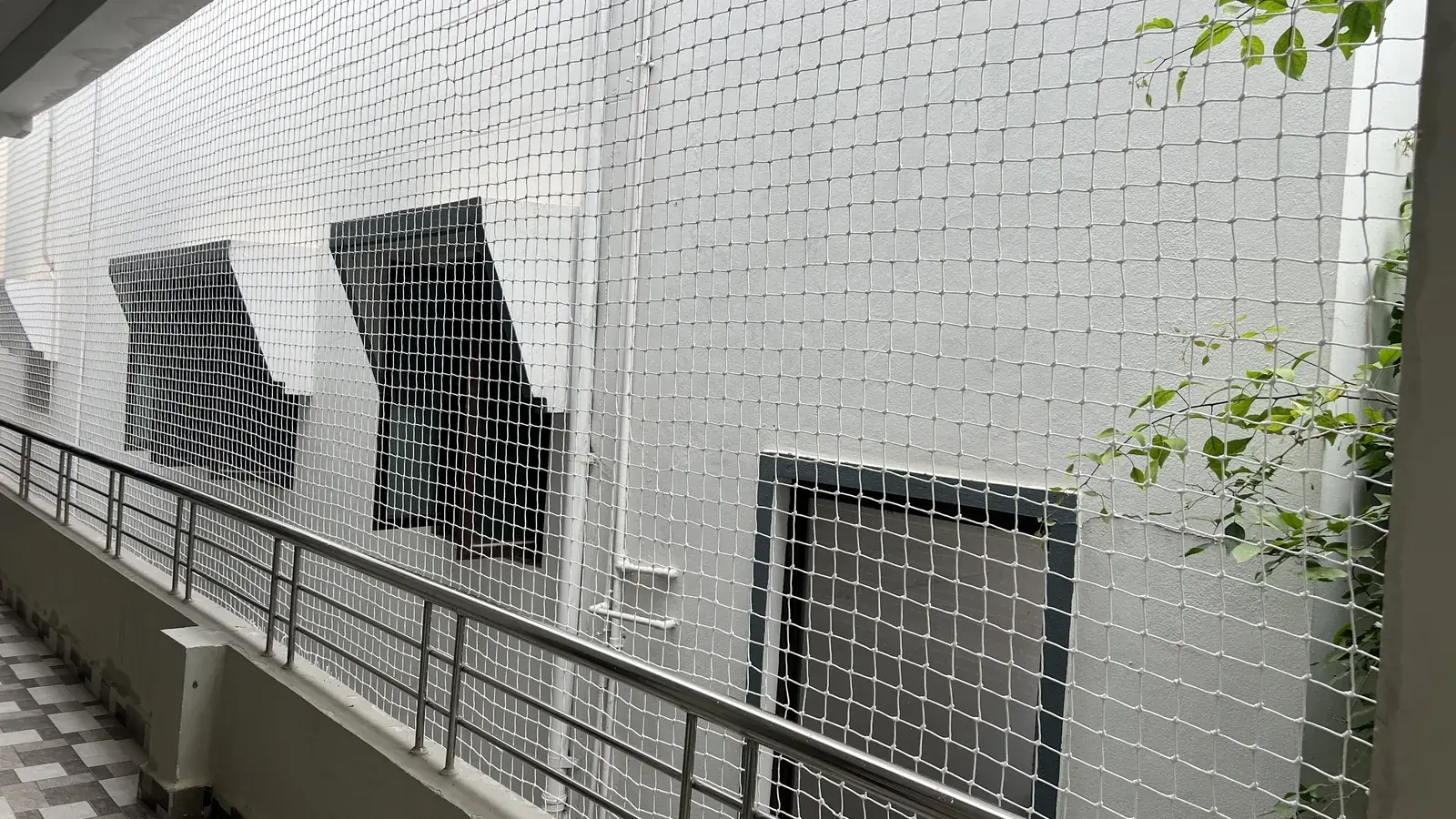 Safety Nets in Kondapur residential balcony