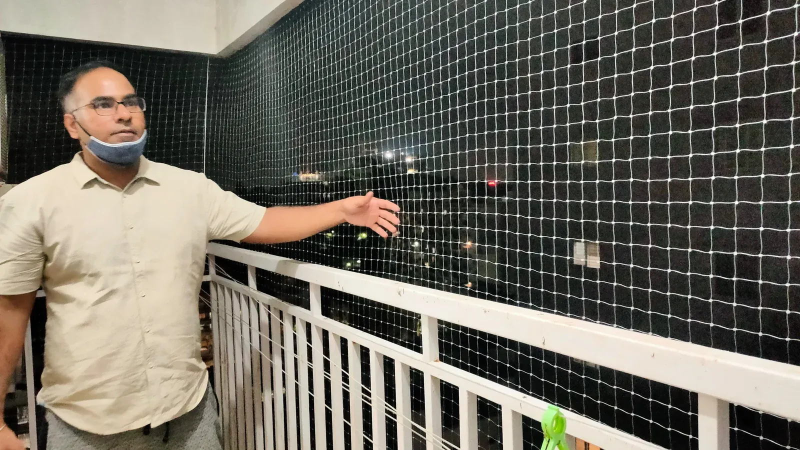 Bird Nets for LB Nagar balconies ducts and open areas