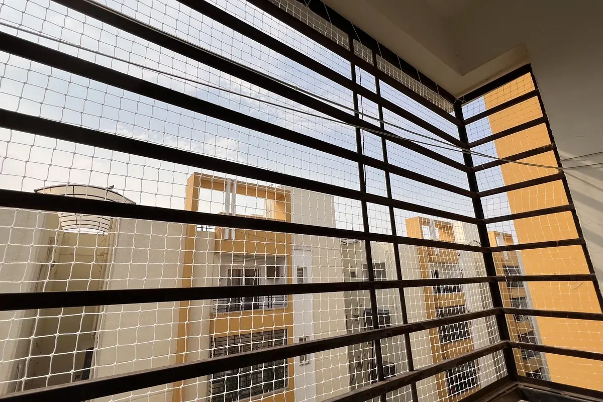 Window Safety Nets in Madhapur apartment