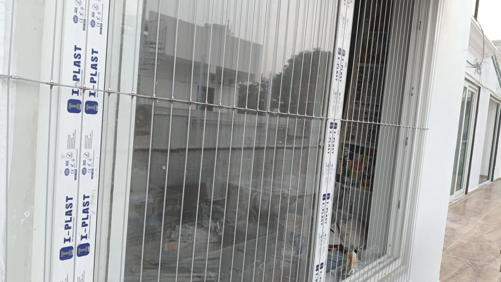 Invisible Grills in Manikonda apartment balcony