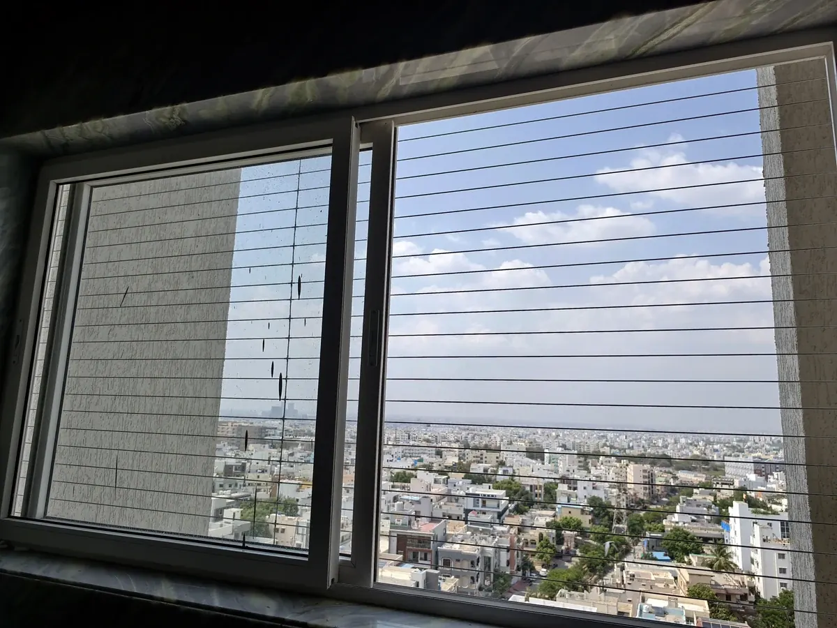 Nizampet apartment balcony service planning