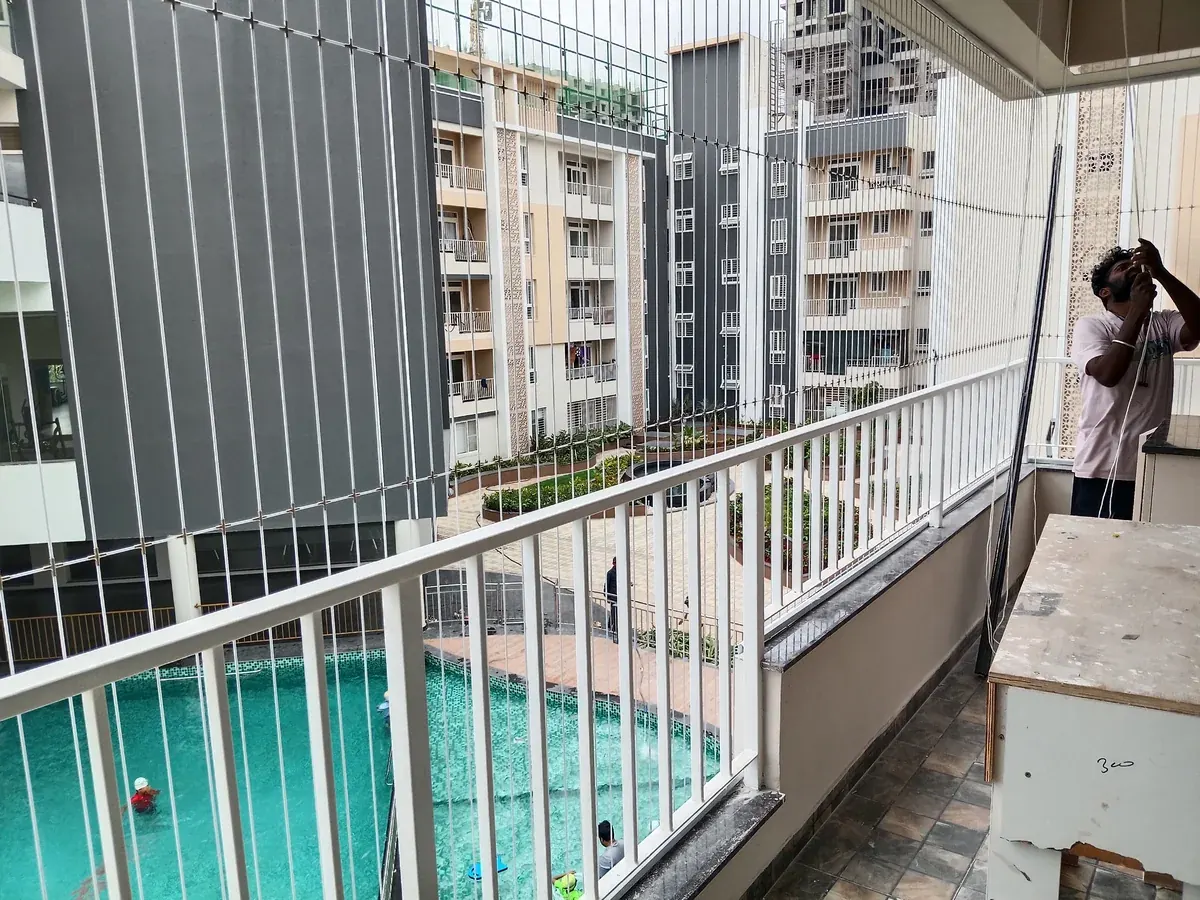 Invisible Grills for apartments in Nizampet