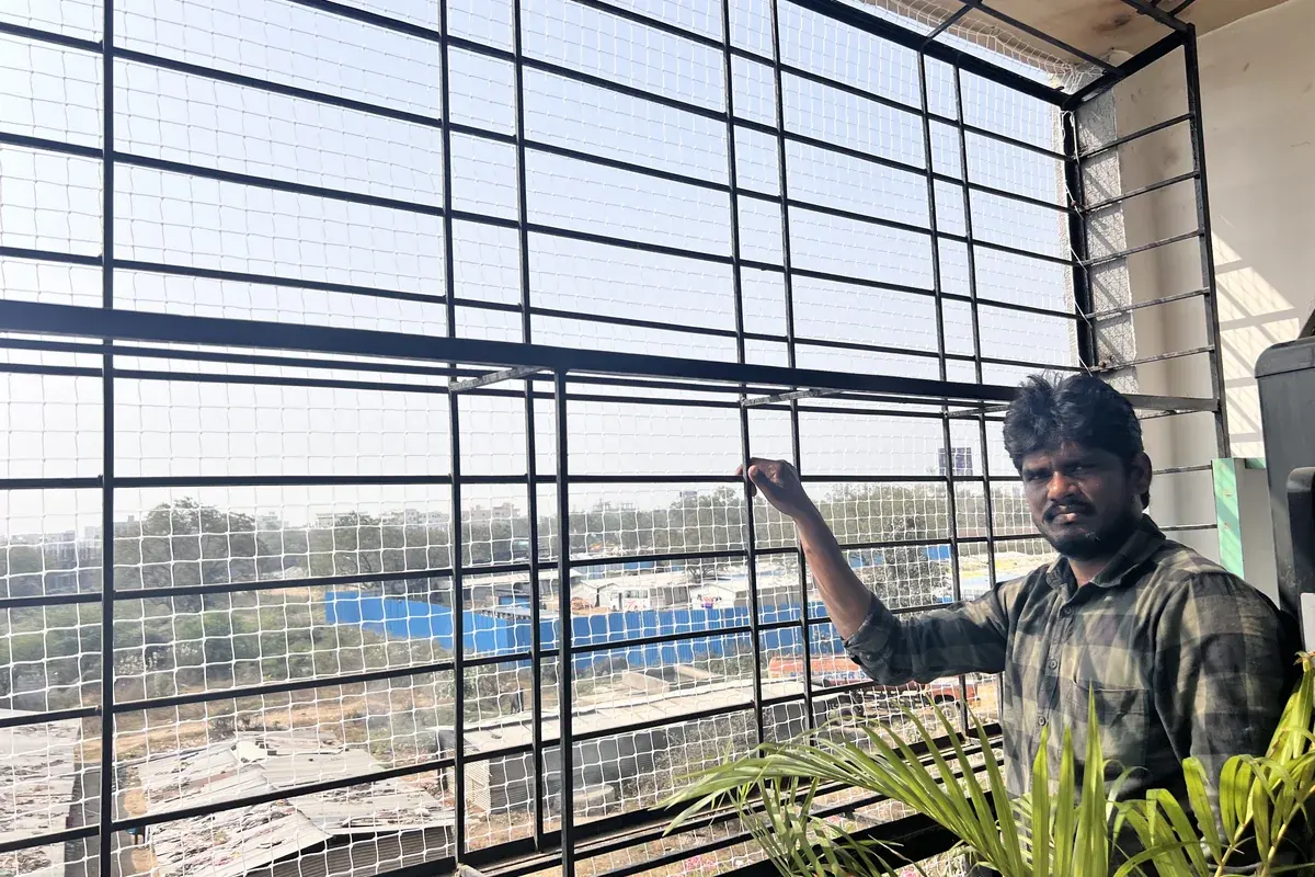 Safety Net installation in Secunderabad